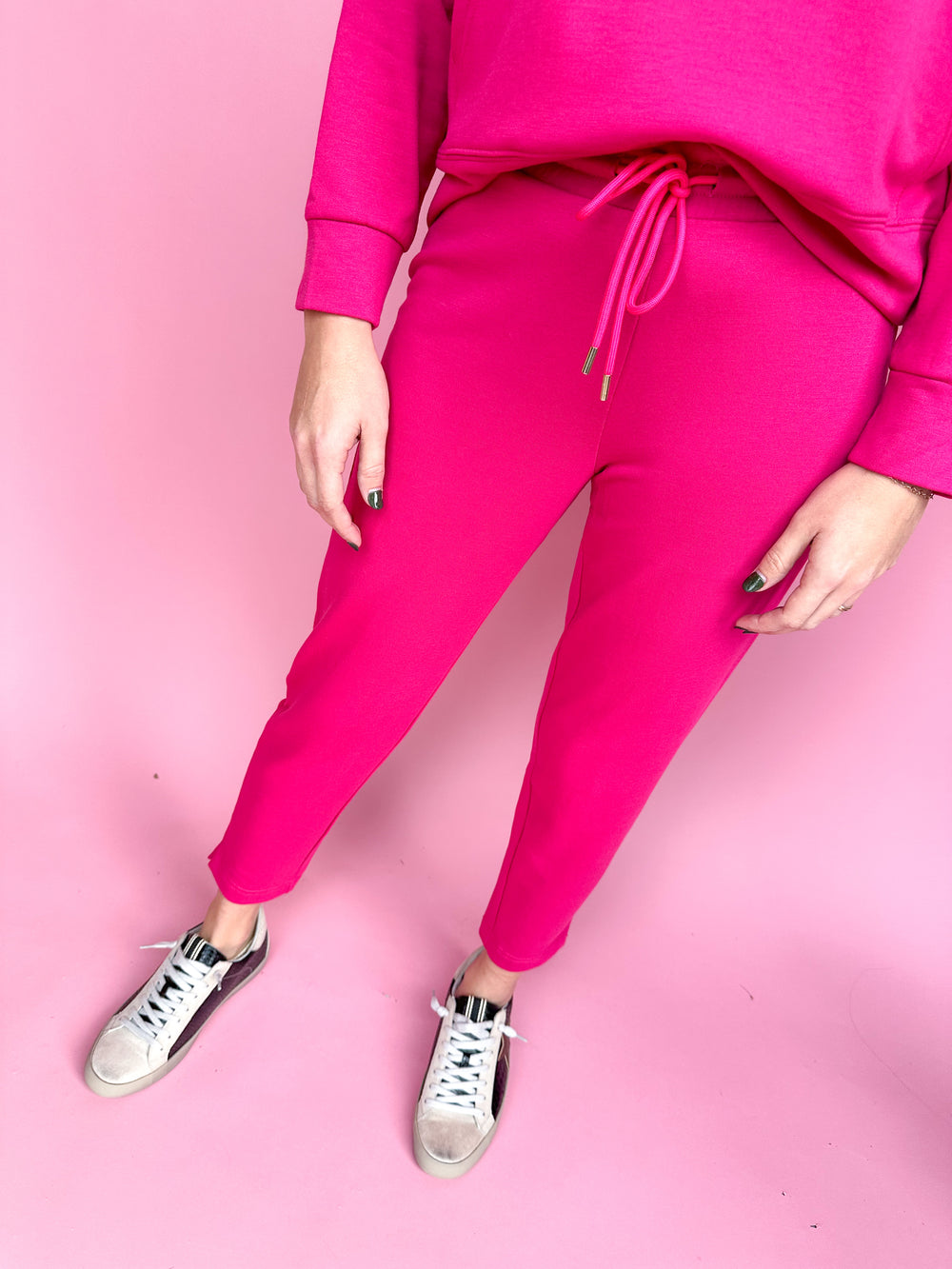 Mary Square | Carson Luxe Set - Hot Pink