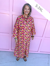 ADRIENNE | Regan Dress - Petal Groove
