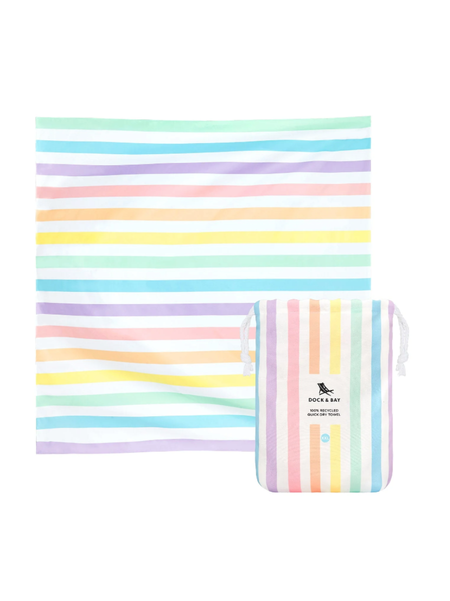Dock & Bay | Towel For Two - Unicorn Waves