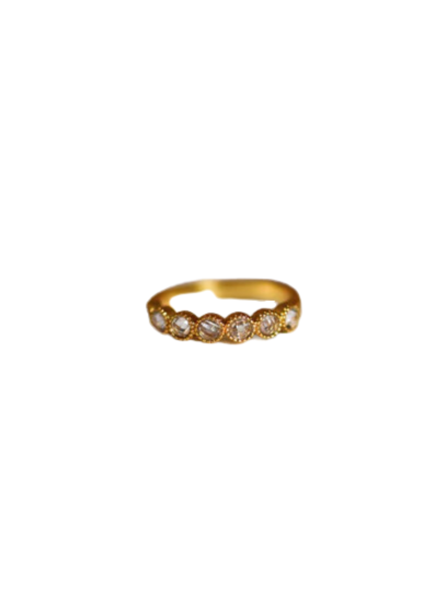 Tatum James Designs | Mini Stone Ring - White