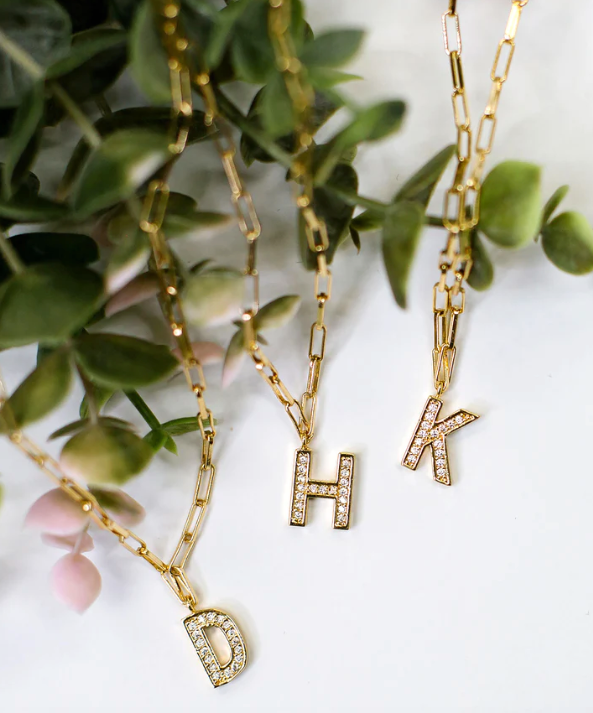 Michelle McDowell | Emma Luxe Initial Necklace