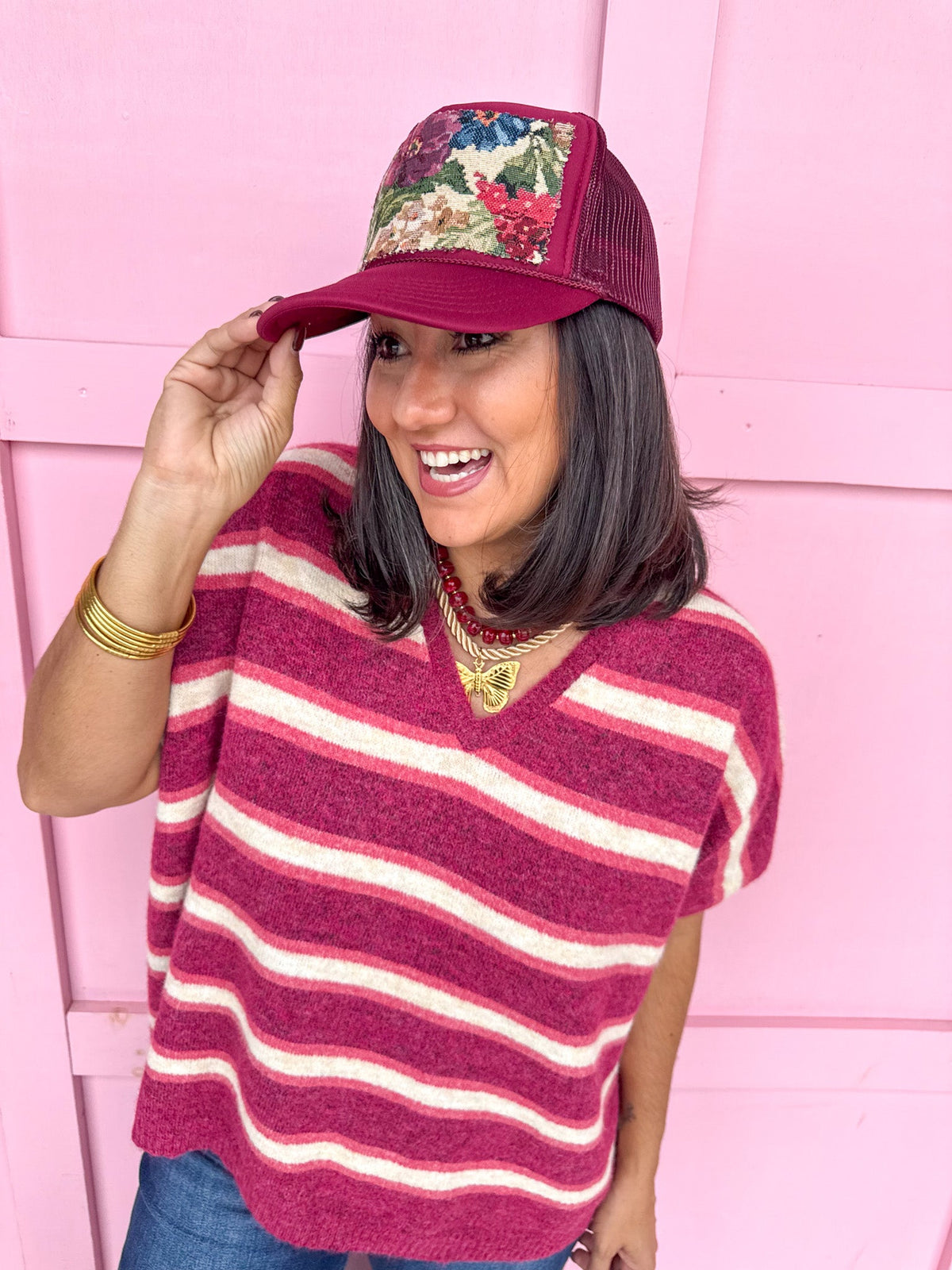 Plum Stripes