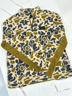 Prairie Oaks Waterfowl | Field Fleece Quarter Zip - Traditions Camo