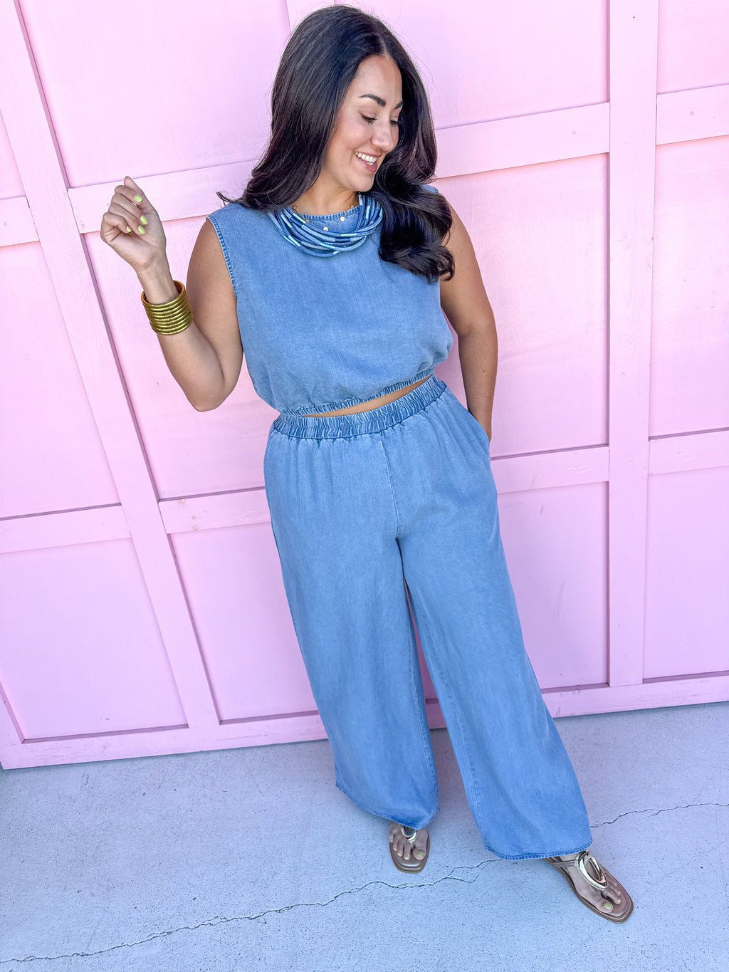Chambray Dreams Set