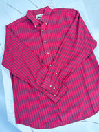Wrangler | Cotton Button Down - Red/Black
