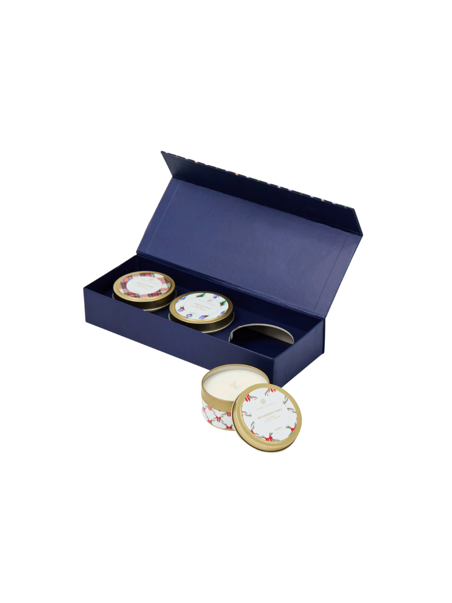 Mary Square Scented Candle Trio Set home decor gift jincy's