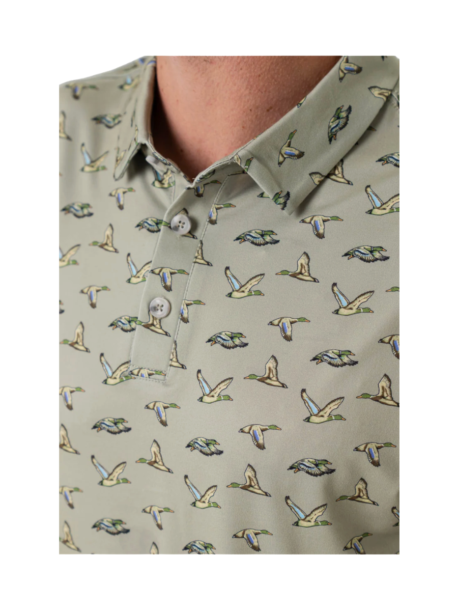 BURLEBO | Performance Polo - Flying Ducks