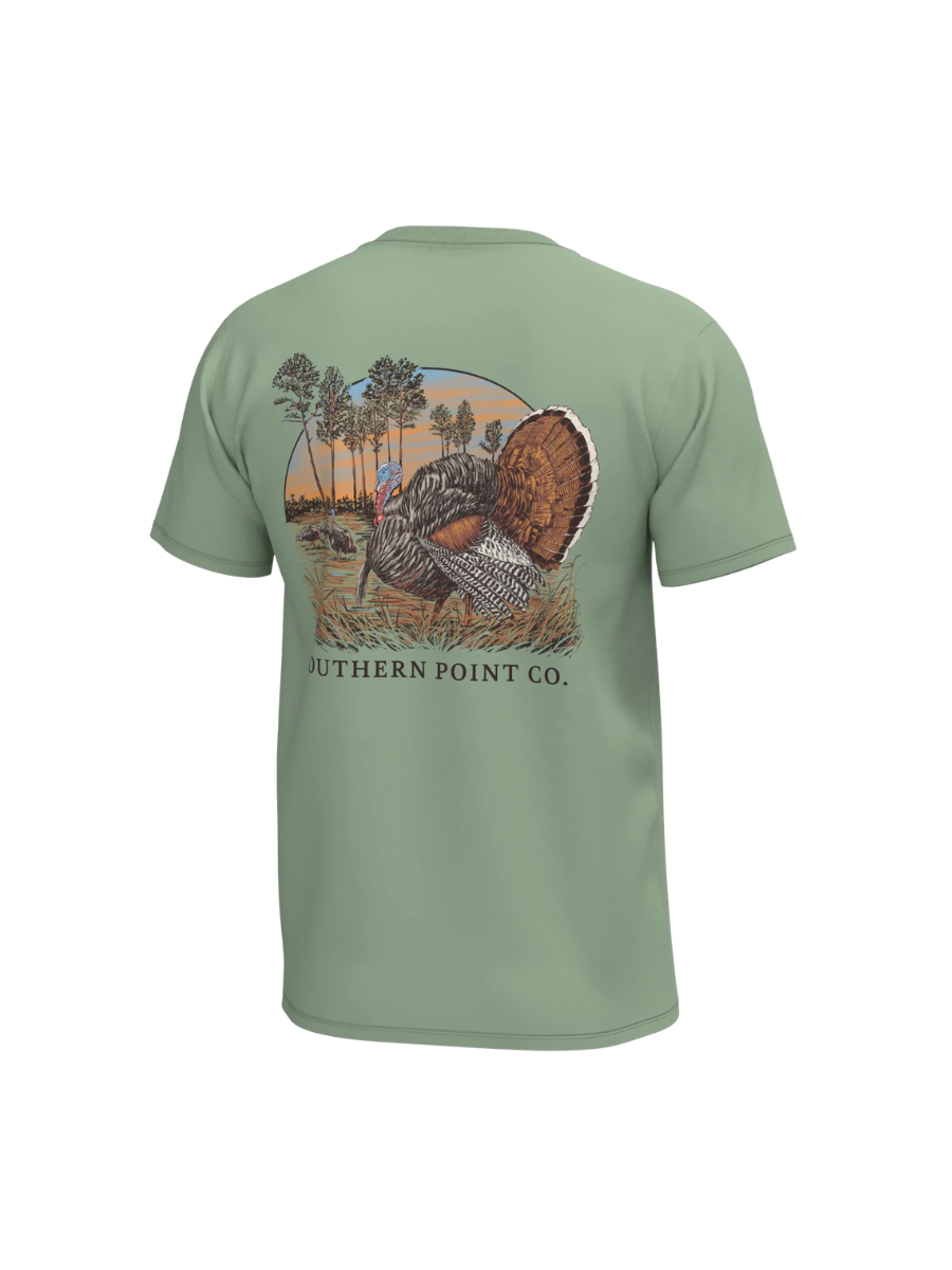 Southern Point Co | Turkey Strutting In A Clearing Tee