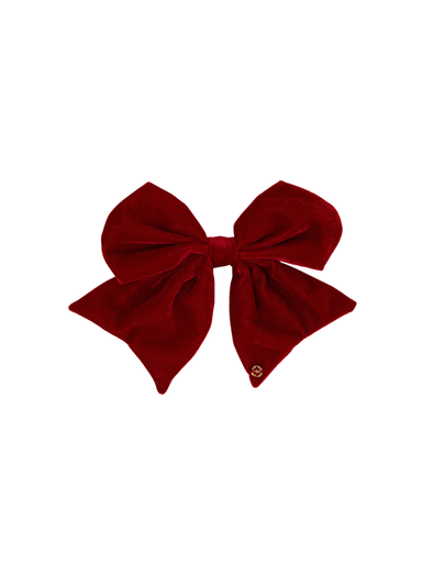mary square magnetic fabric bow velvet red christmas gift entertaining jincy's