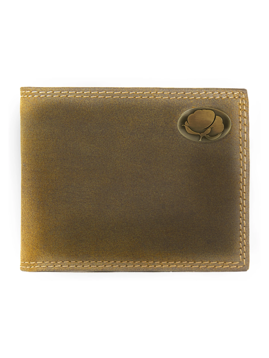 Zep-Pro | Vintage Tan Leather BiFold Wallet - 8 Styles