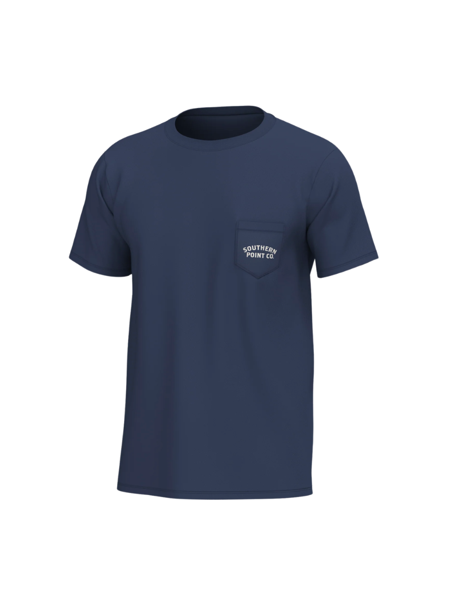 Southern Point Co | Logo Arch Tee - Navy