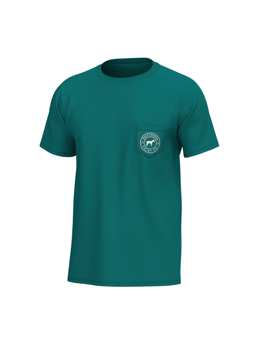 Southern Point Co | Pot Call Logo Tee - Teal