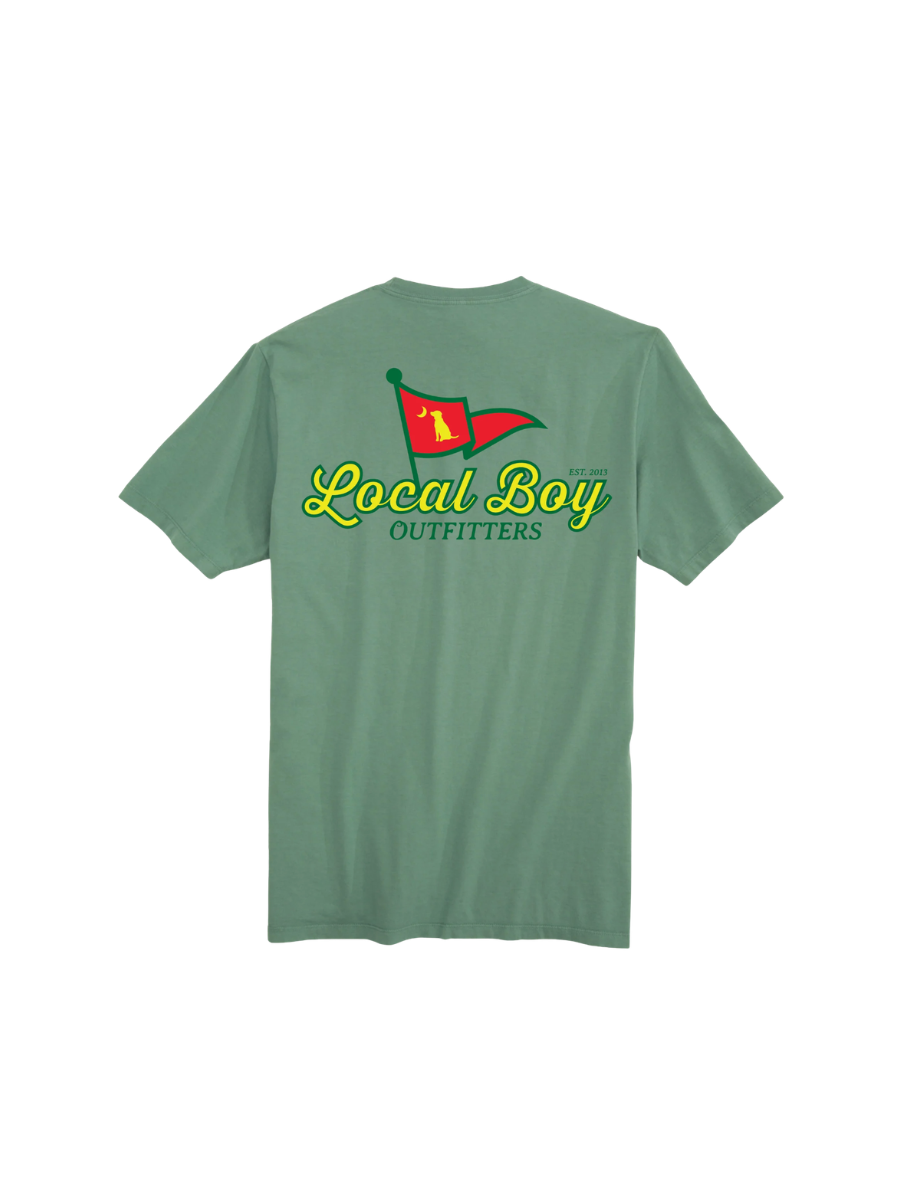 Local Boy | Front Pin Tee - Light Green