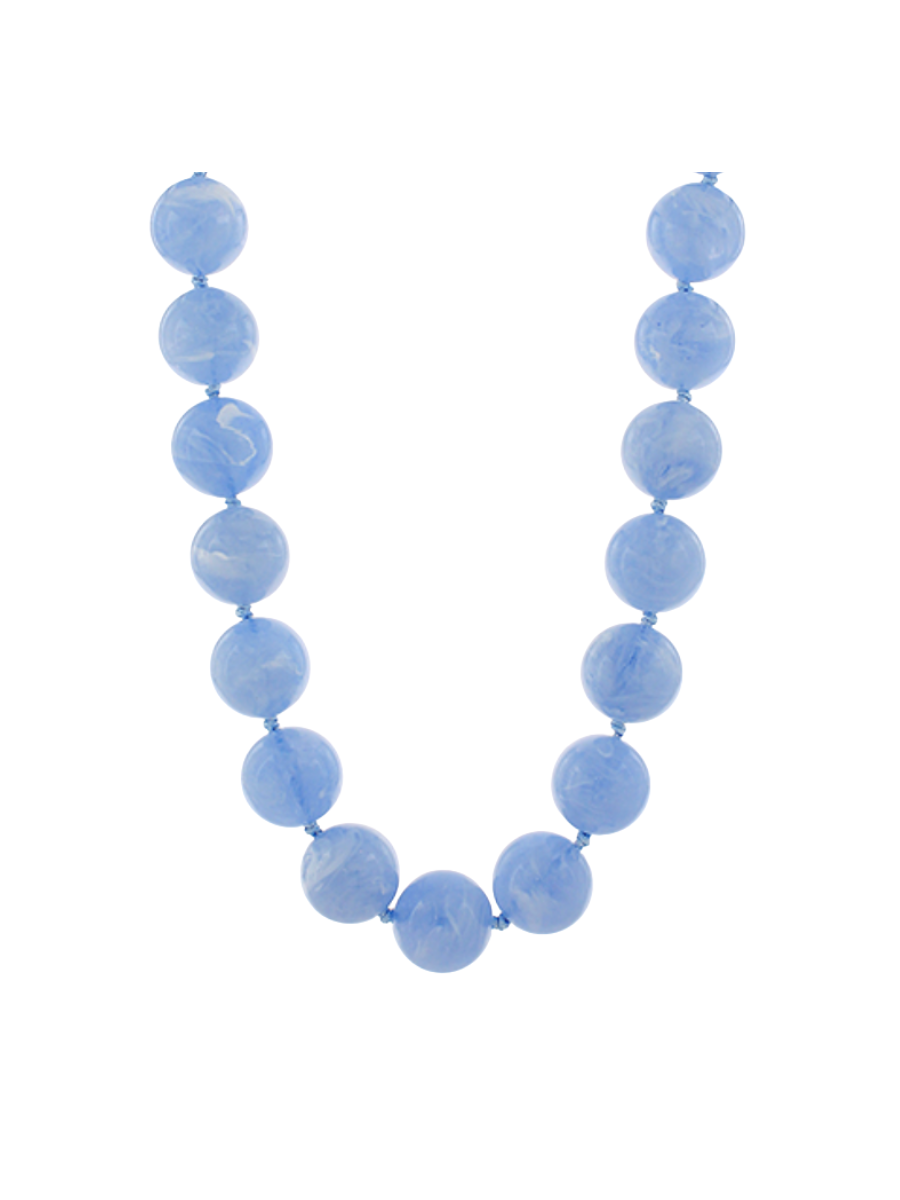 Statement Maker Necklace - Blue