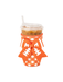 Swig Gameday Gingham Coolie Orange white football bow drinkware jincy's