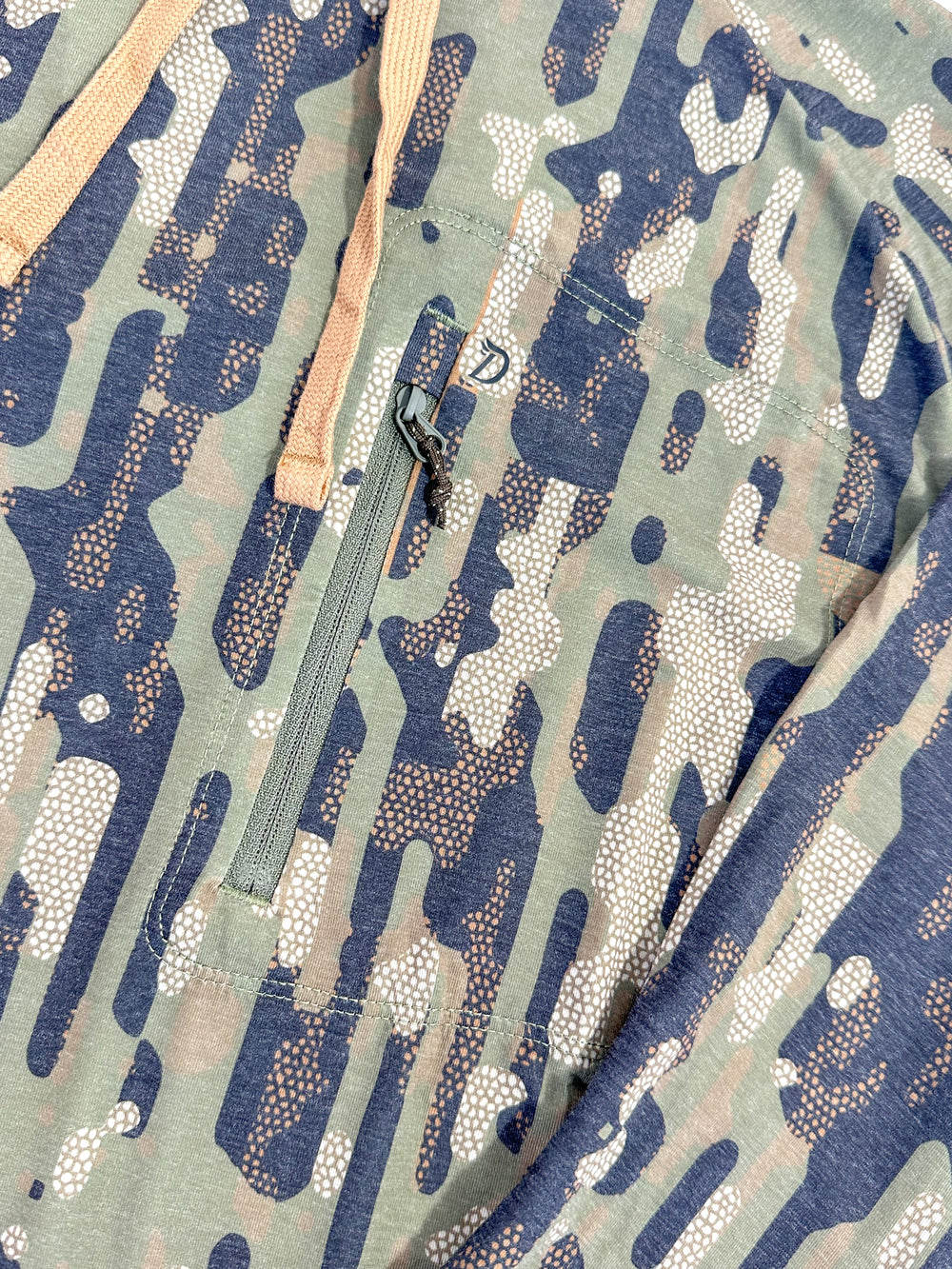 Duck Camp | Woodland - Lightweight Drirelease Hoodie