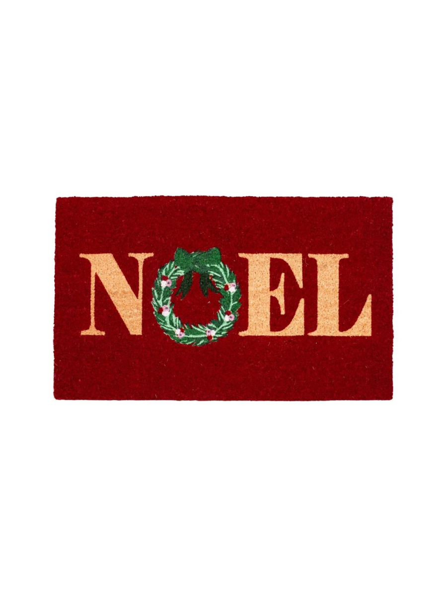 Noel Wreath Doormat