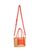 Salerno Mini Tote orange shiraleah womens boutique straps handles jincy's