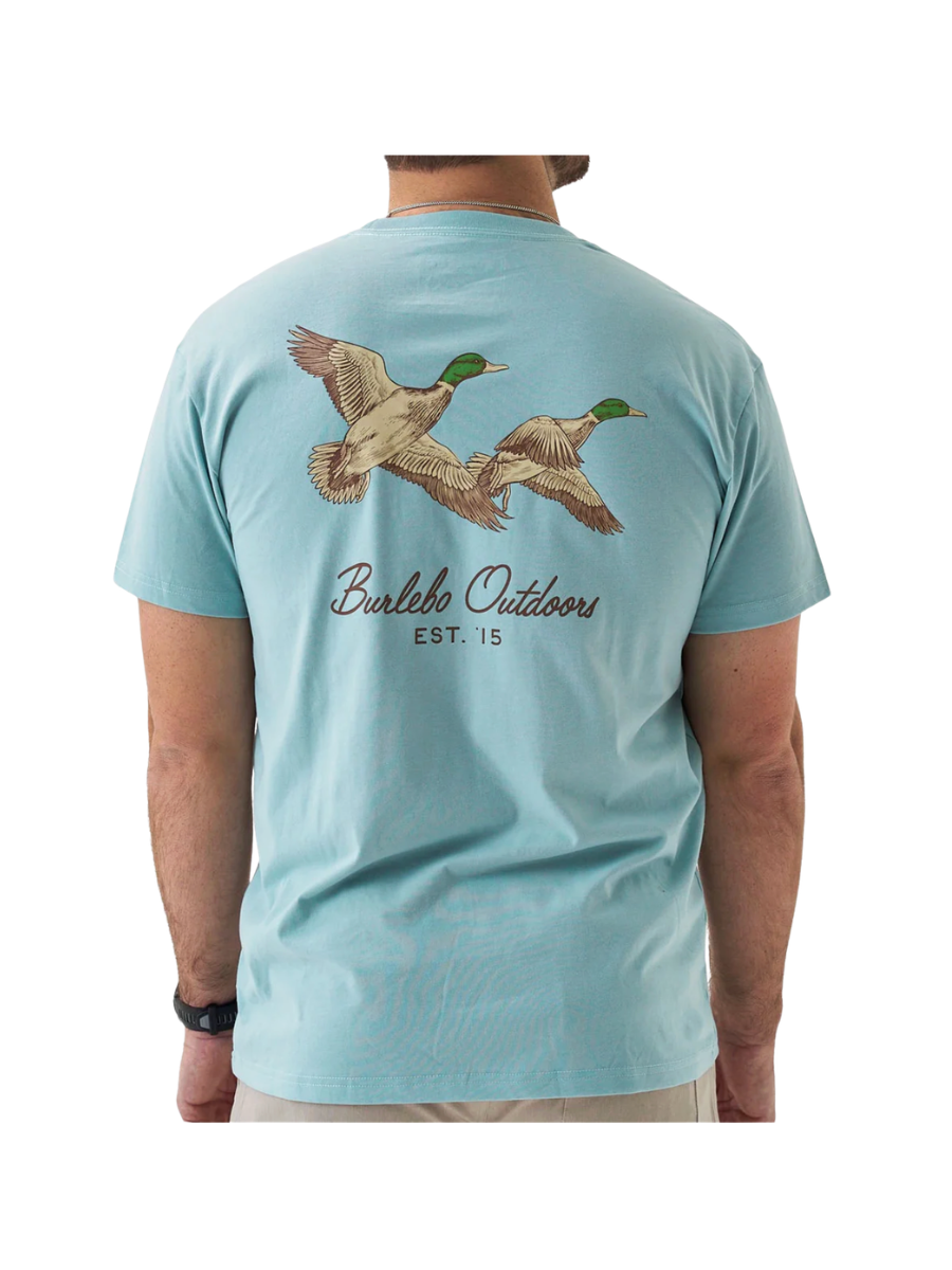BURLEBO Flying Mallard Tee mens t-shirt jincy's tripp