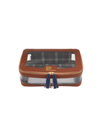 OH MY MAHJONG | Cognac Tile Storage Bag