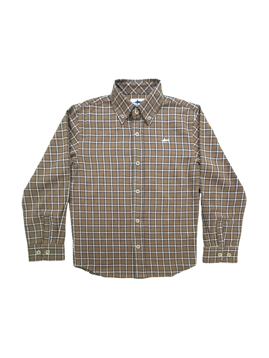 Saltwater Boys | Folly Island Flannel - Sand