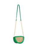 Lyra Crescent Crossbody/Wristlet - Green Shiraleah womens boutique jincy's