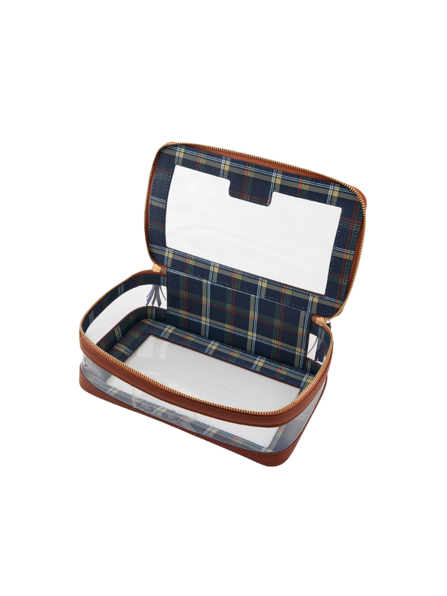 OH MY MAHJONG | Cognac Tile Storage Bag