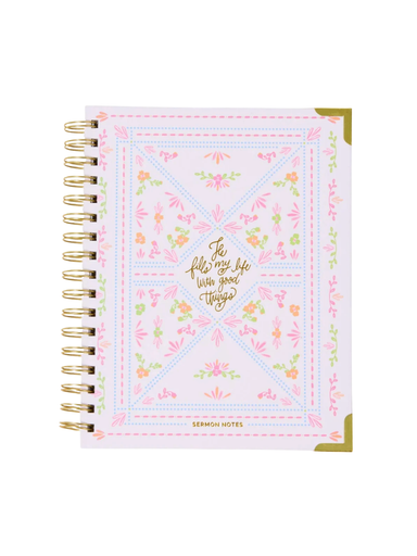 Mary Square Sermon Notes He Fills My Life womens gift spiritual jincy's