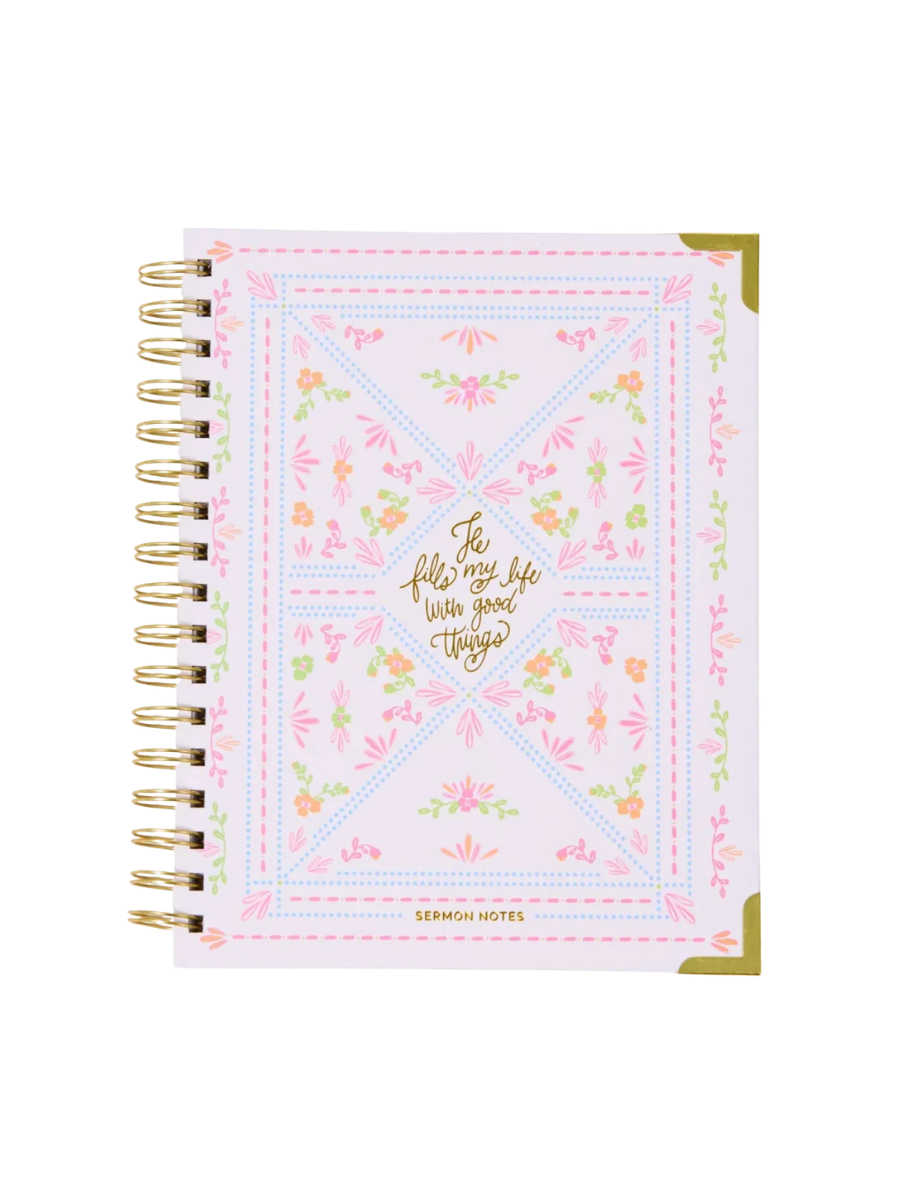 Mary Square Sermon Notes He Fills My Life womens gift spiritual jincy's