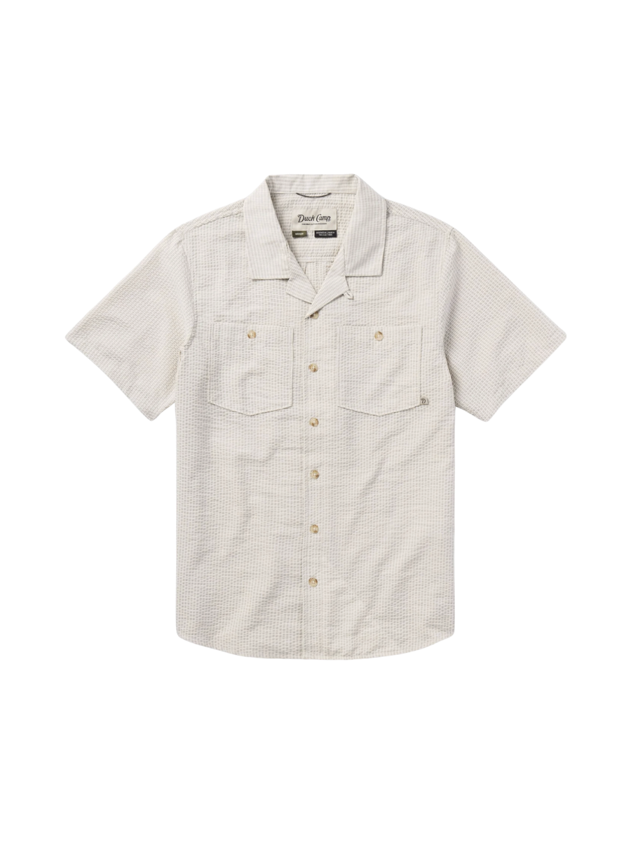 Duck Camp | Men's Coastal Serrsucker S/S Shirt - Birch