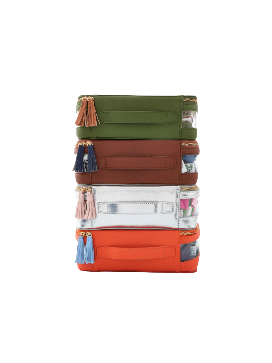 OH MY MAHJONG | Cognac Tile Storage Bag