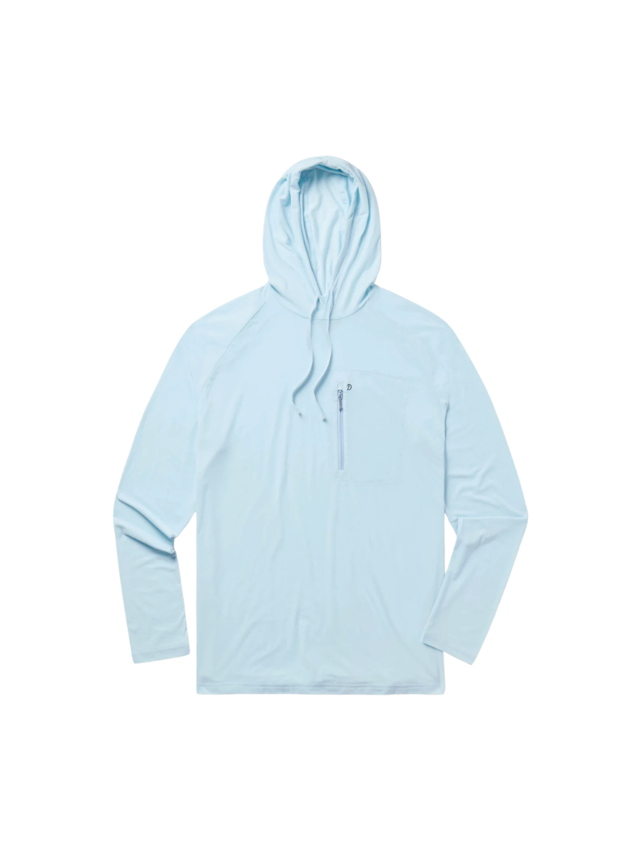 Duck Camp | Lightweight Performance drirelease® Hoodie - Ice Water