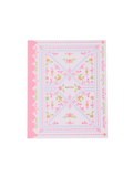 Mary Square Scallop Notebook Cottage Trellis women gift jincy's