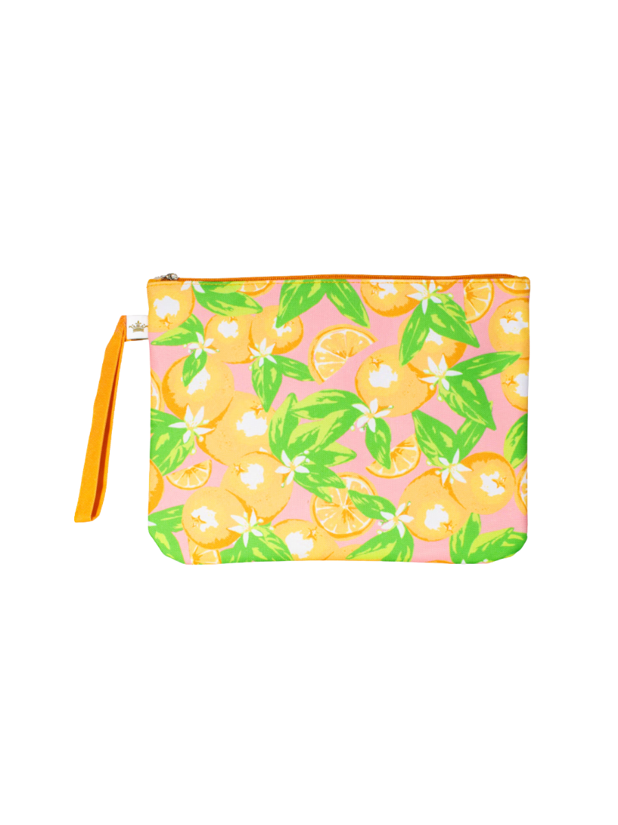 Wet/Dry Bag Orange Grove Pink/Orange pool beach women gift jincy's