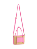 Salerno Mini Tote pink shiraleah womens boutique straps handles jincy's