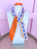 Simply Styled Twilly - Orange Multi