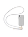 hold the line phone lanyard silver womens accessory gold accents jincy's
