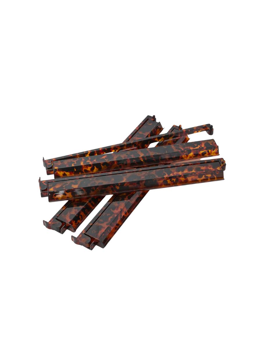 OH MY MAHJONG | Tortoise Acrylic Rack & Pushers Set