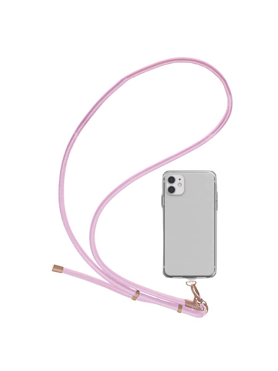 hold the line phone lanyard lavender womens accessory gold accents jincy's
