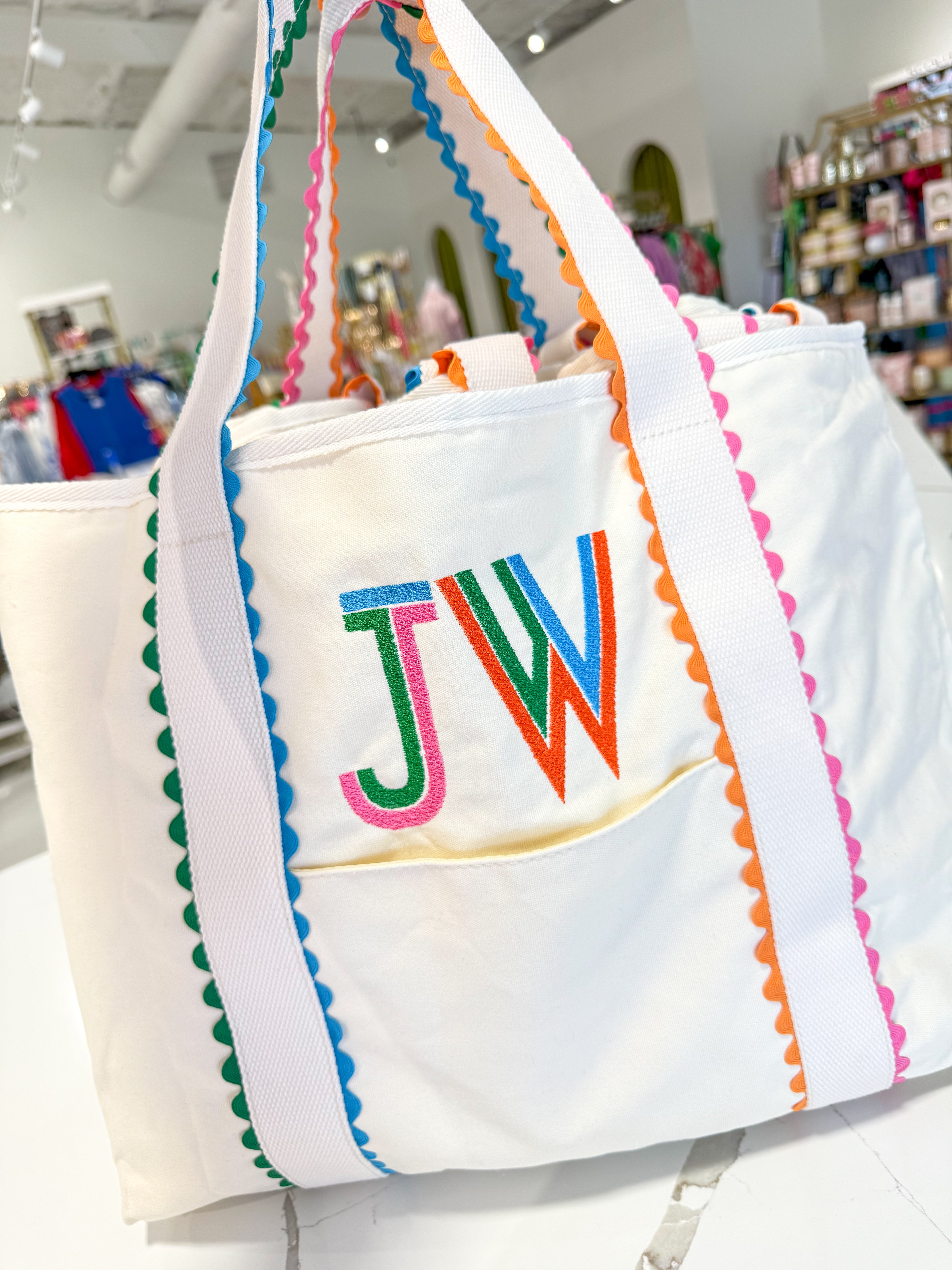 Ric Rac Tote Bag