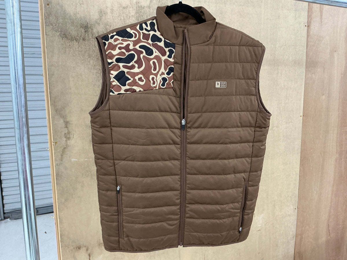 Southern Casanova | Down Vest - Wilderness Brown