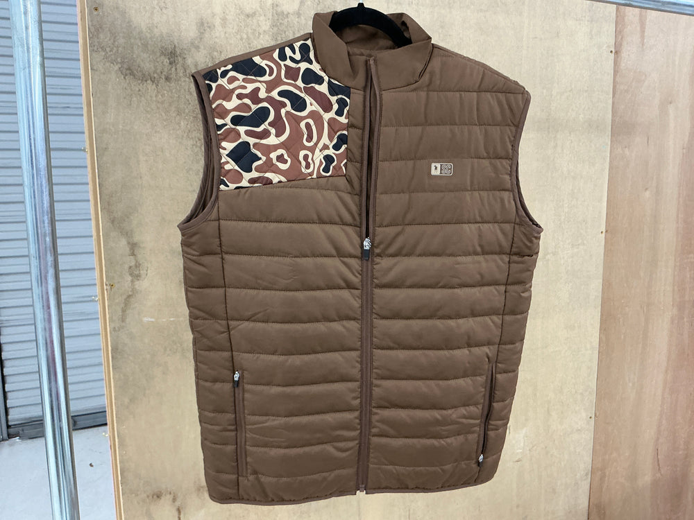 Southern Casanova | Down Vest - Wilderness Brown