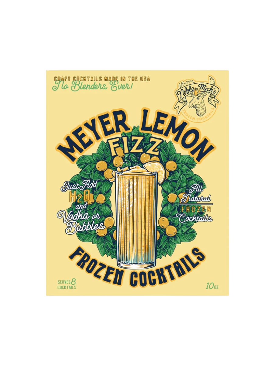 Noble Mick's | Meyer Lemon Fizz Frozen Cocktail Mix