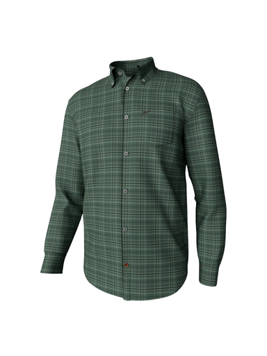 Southern Point Co. Hadley Luxe Horton Plaid Green mens button down tripp