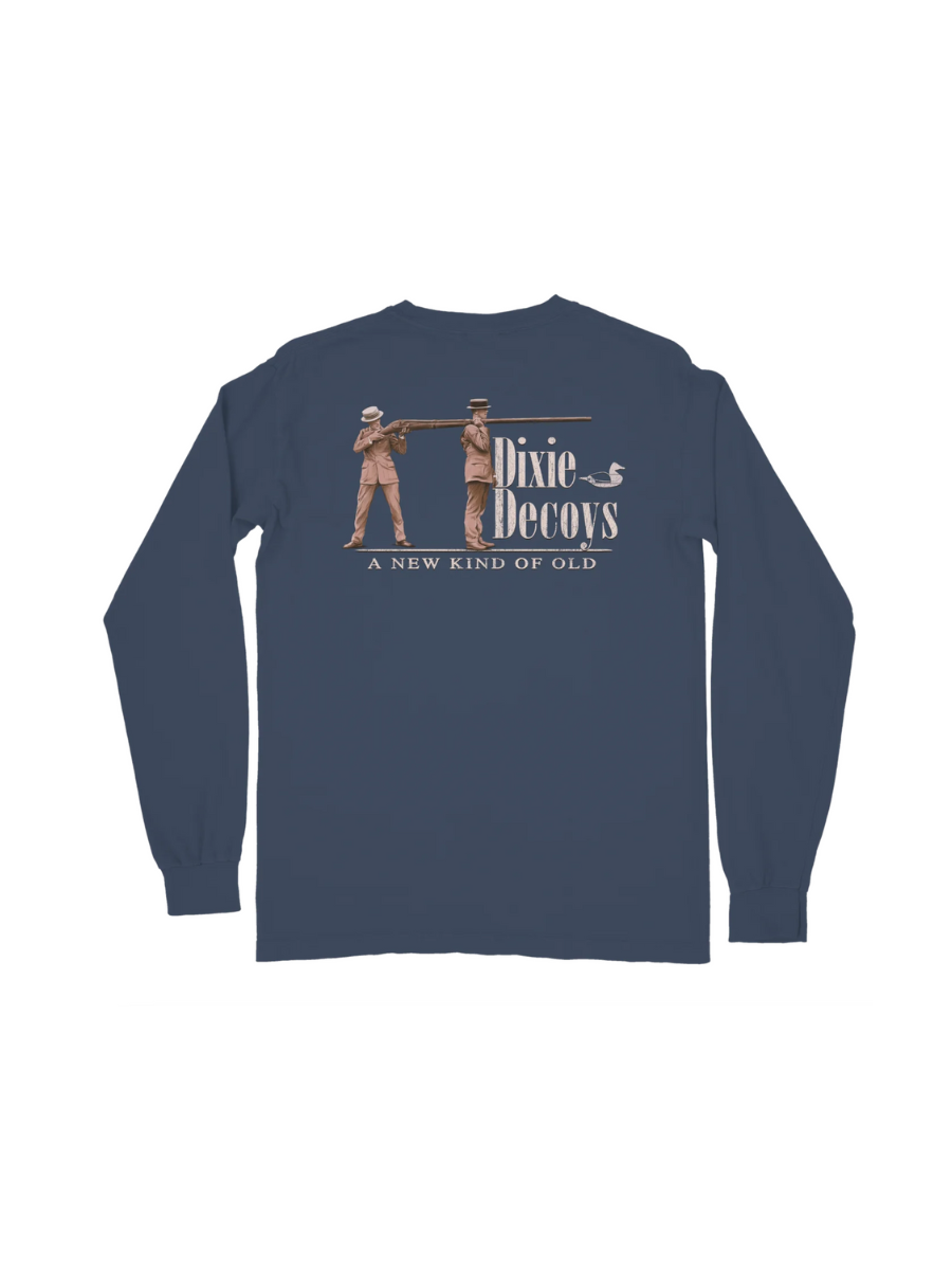 Dixie Decoys | L/S Punt Gun Tee - Navy