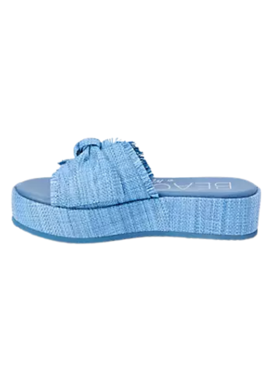 Matisse | Sunda Platform Sandal - Marine Blue