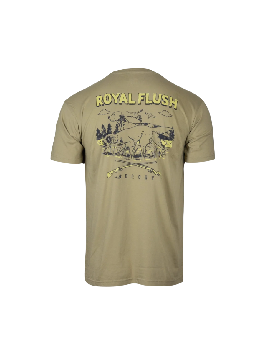decoy royal flush tee mens tshirt outdoors hunting tripp