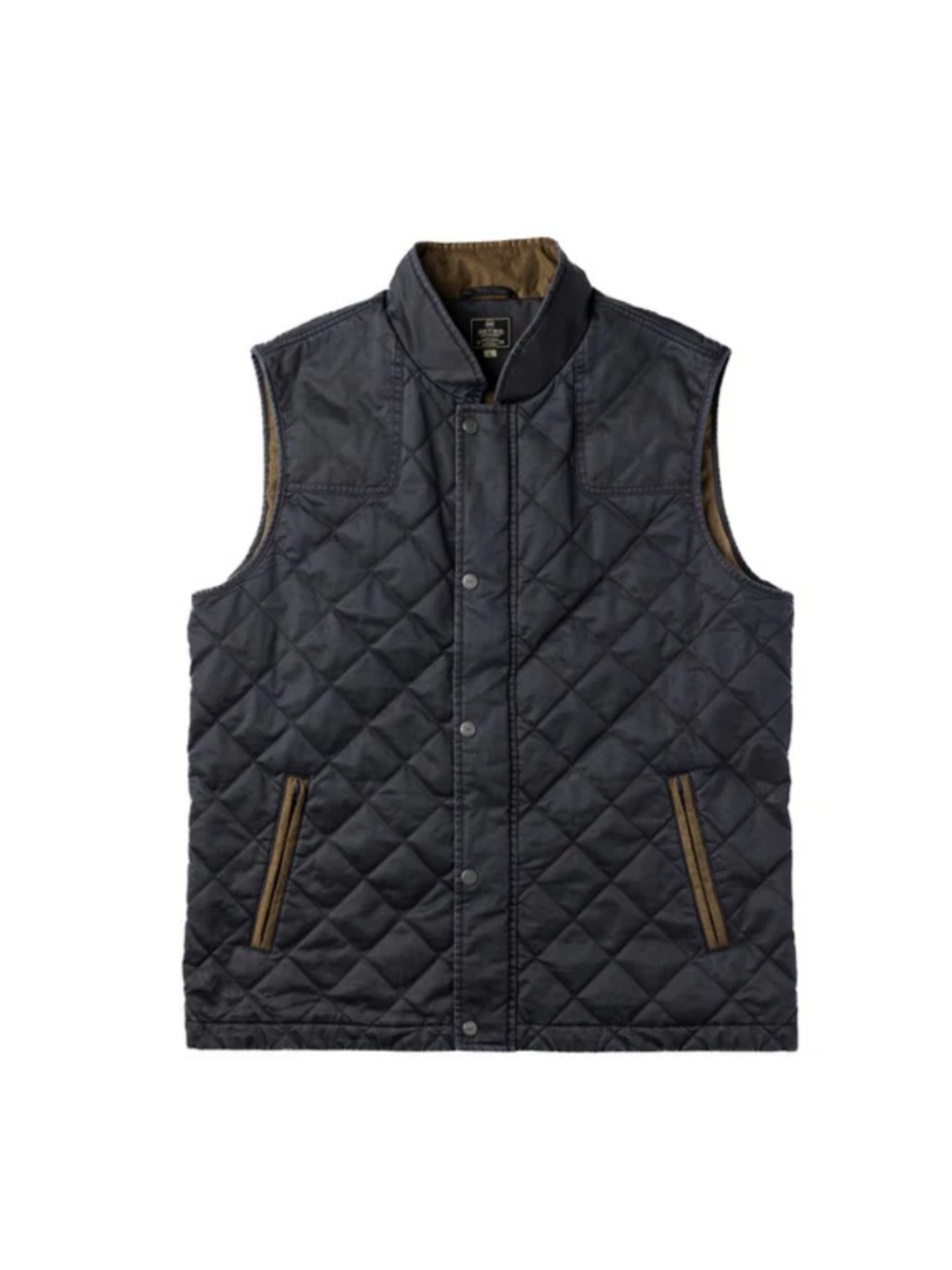 Heybo | Warner Quilted Vest - Black