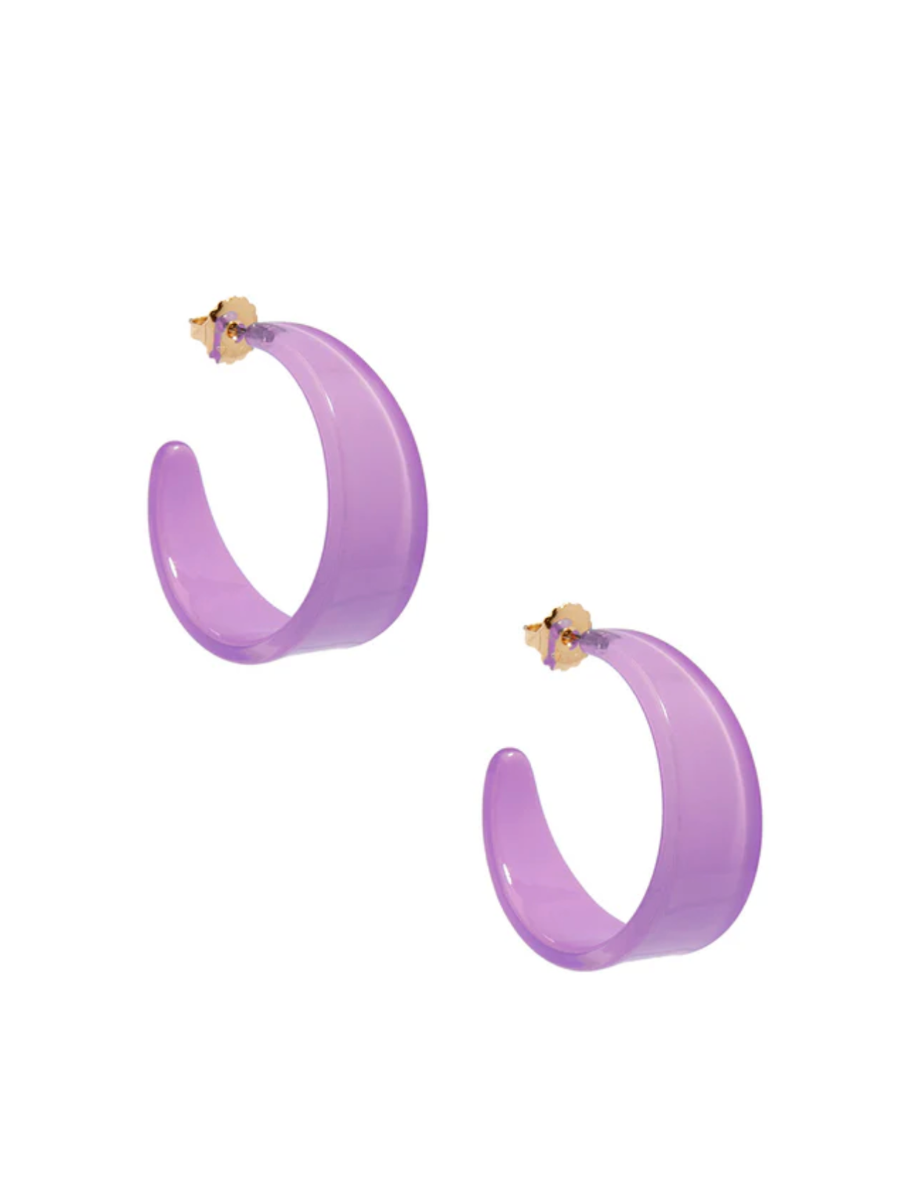 Georgia Hoop Earrings lavenderwomens boutique statement jewelry jincy's