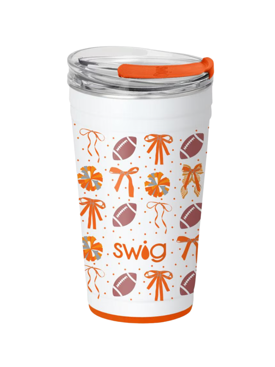Swig | 24 oz Party Cup - We've Got Spirit - Orange